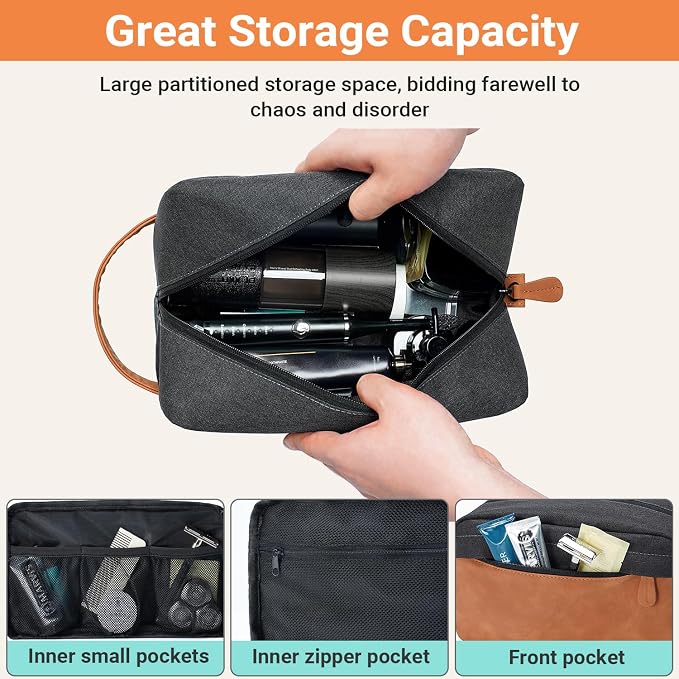 Elviros Travel Toiletry Bag Gift - Image 7