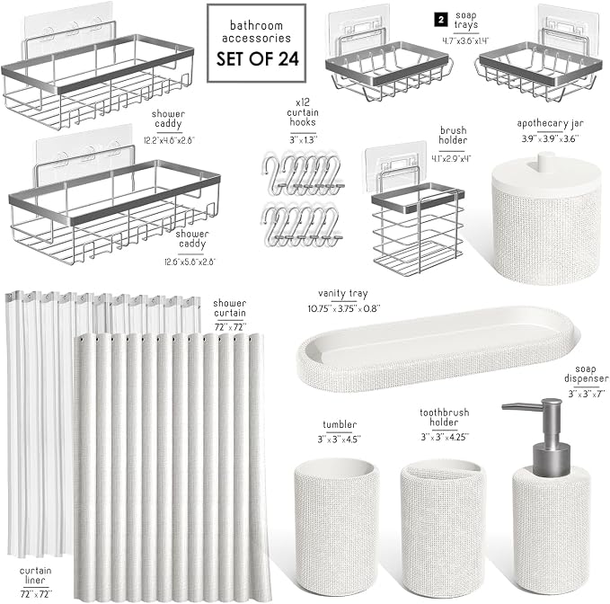 Clara Clark Bathroom Set - Image 2