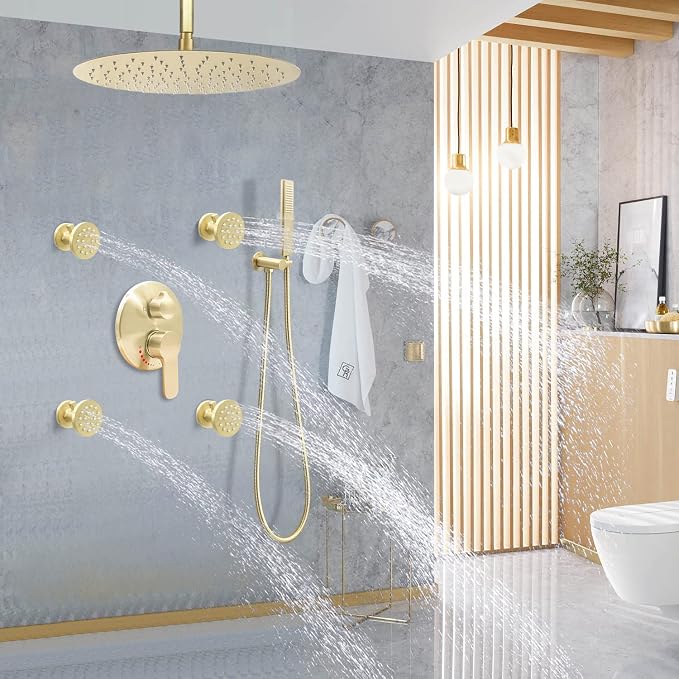 Solid Brass Shower Body Jets - Image 9