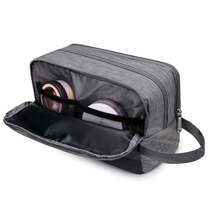Toiletry Bag for Men Hanging Dopp Kit Water Resistant Shaving Bag Small - Image 7
