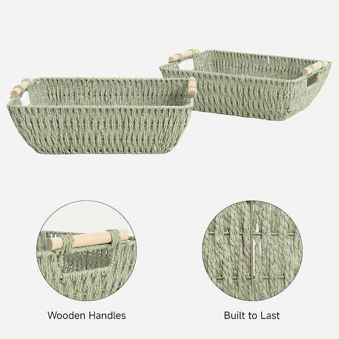 StorageWorks Extra Large Wicker Storage Basket - Image 4
