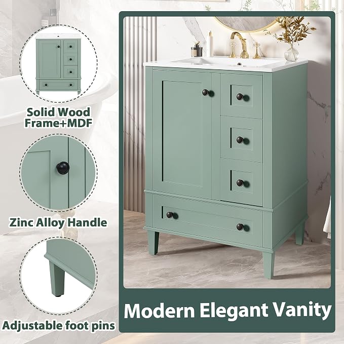 Bellemave 24" Bathroom Vanity - Image 3