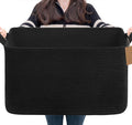 Goodpick Woven Storage Baskets for Organizing 22”x17”x12” Large Blanket Basket by Goodpick