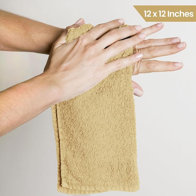 Utopia Towels 60 Pack Cotton Washcloths Set, 100% Ring Spun Cotton, Premium - Image 2