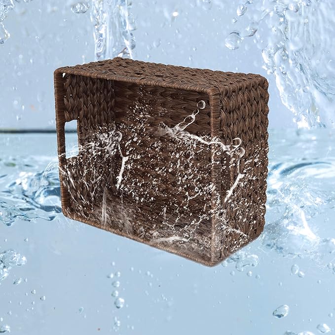 GRANNY SAYS Large Wicker Basket, Decorative Woven Basket - Image 3