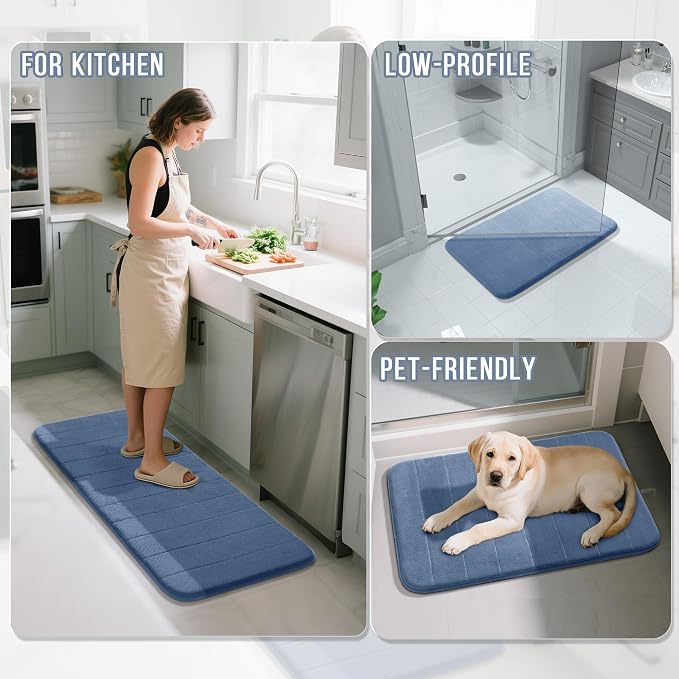 Yimobra Memory Foam Bathroom Rugs Sets 2 Piece - Image 6