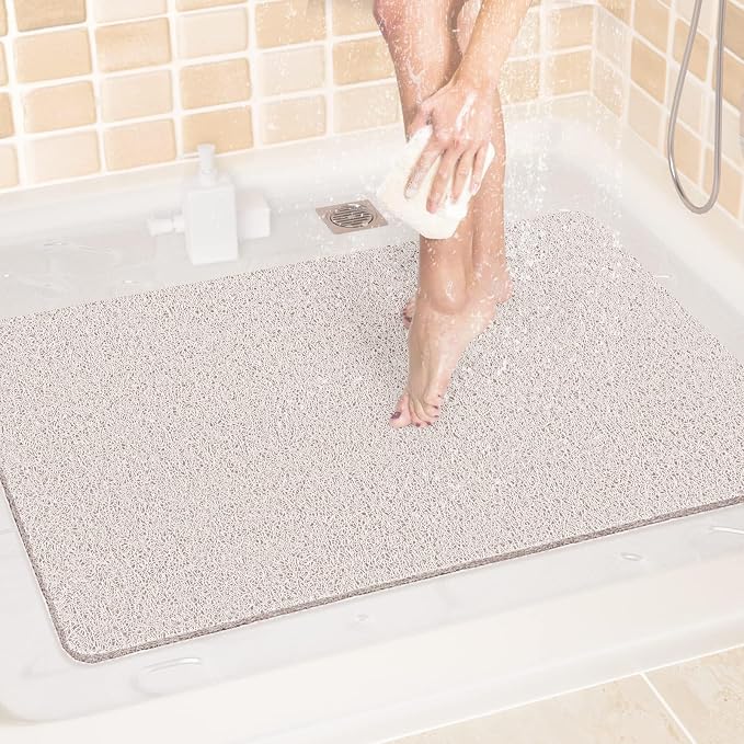 LuxStep Shower Mat Bathtub Mat, 24x32 inch, Non-Slip Bath Mat by LuxStep