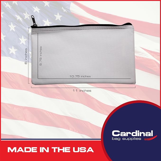 Multipack of 2 Compact Zipper Cloth Pouches, Zipper Bag, Travel Toiletry - Image 2