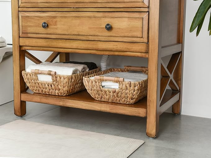 StorageWorks Hand-Woven Storage Baskets - Image 5