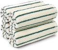 Jacquotha Striped Cotton Washcloths 4 Pack, 13” x 13” by Jacquotha