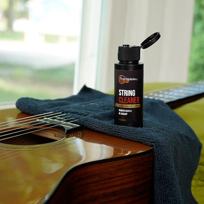Guitar Cleaner Polish, String Cleaner, Winder and Fretboard Oil Care Kit | MADE - Image 4
