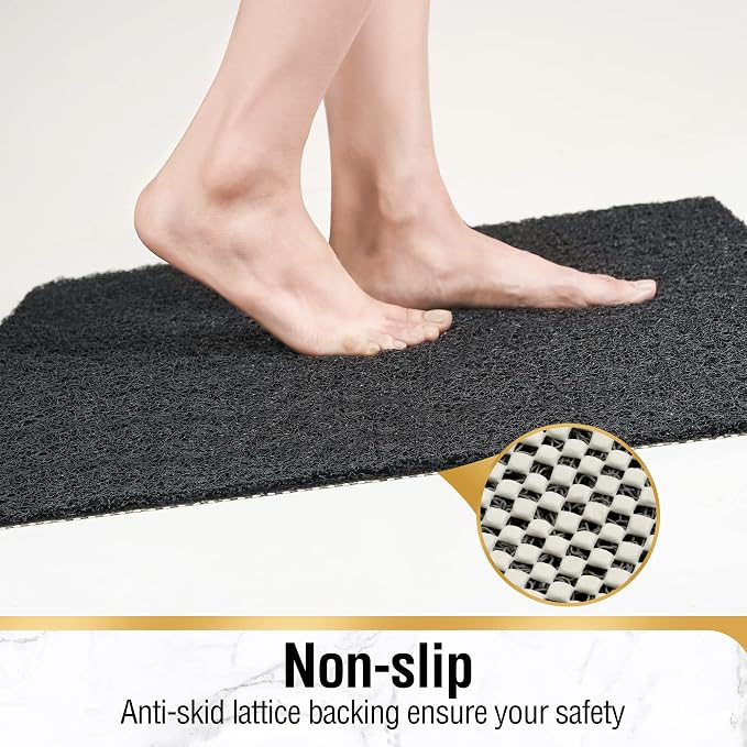 HITSLAM Shower mat Non Slip, 24 x 32 Inch Bathtub Mat Non Slip - Image 2