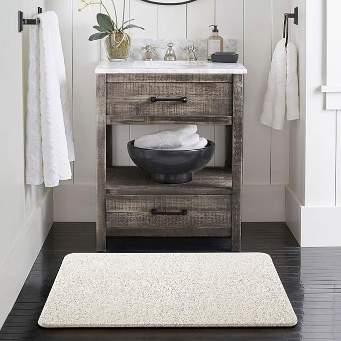 Asvin Soft Textured Bath, Tub Mat, 24x32 Inch, Phthalate Free, Non Slip Comfort - Image 7