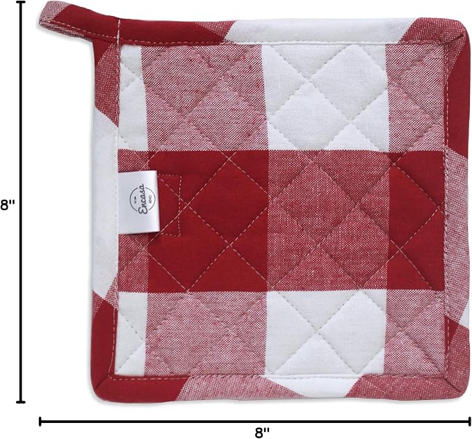 Encasa XO 8 inches Oven Microwave Potholders - Image 8