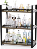 Bathroom Counter Organizer, 3 Tier Wood Countertop Shelf by CeleVista