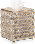 Sumnacon Crystal Square Tissue Box Cover by Sumnacon