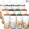 12 Pack Spring Floral Tissue Boxes by Fourluoo