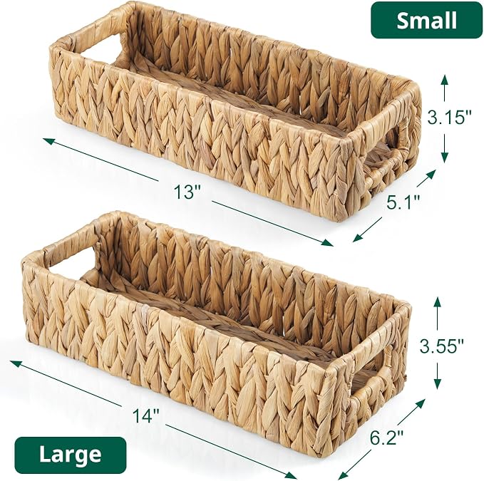 dreamkey Nesting Wicker Storage Baskets - Image 3