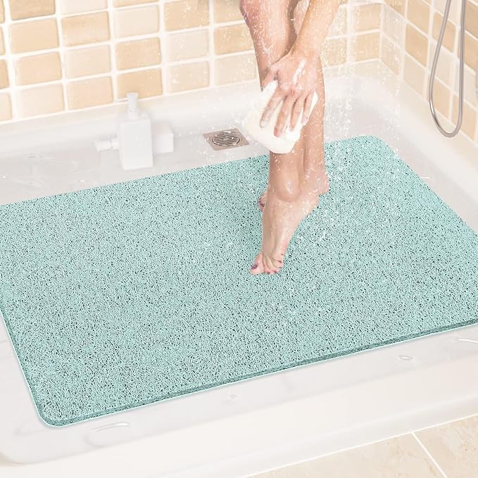 LuxStep Shower Mat Bathtub Mat, 24x32 inch, Non-Slip Bath Mat by LuxStep