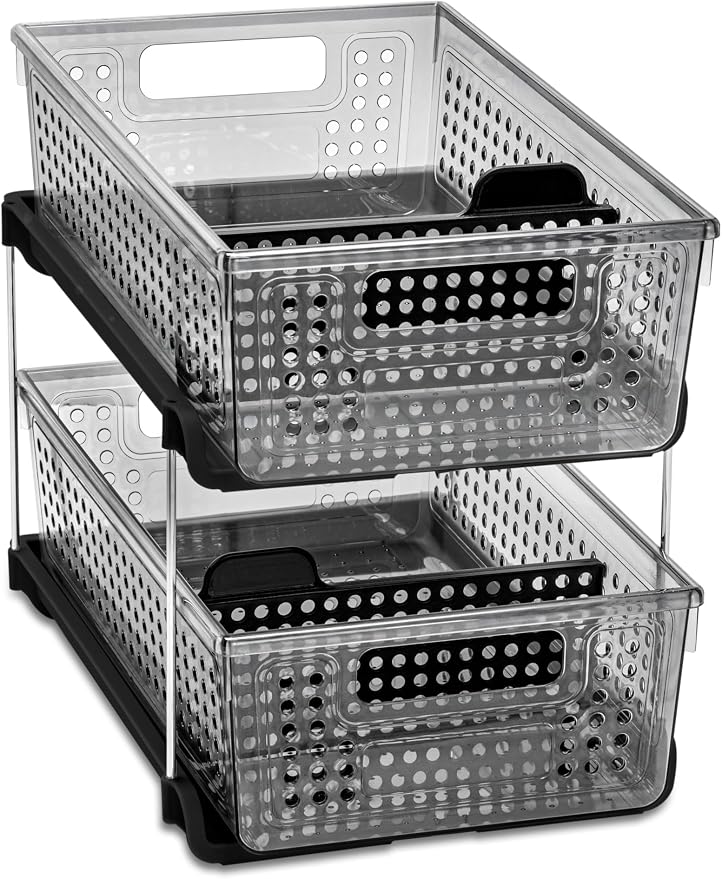 madesmart Premium 2 Tier Organizer, Undersink Storage by madesmart%C2%AE