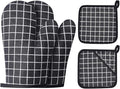 Oven Mitts and Potholders BBQ Gloves-Oven Mitts and Pot Holders by Win+Change