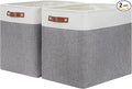 HNZIGE Large Storage Baskets Rectangular Storage Bins Baskets by HNZIGE