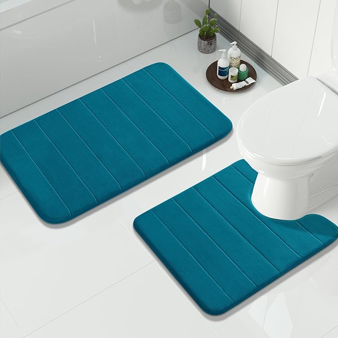 Yimobra Memory Foam Bath Mat Set 2 Piece by Yimobra