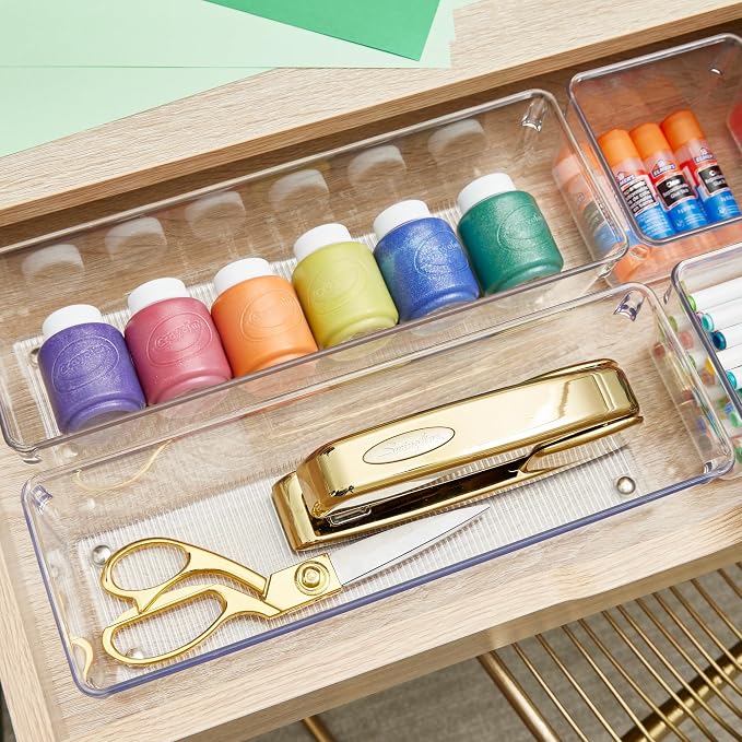iDesign Plastic Drawer Organizer Bins - Image 6