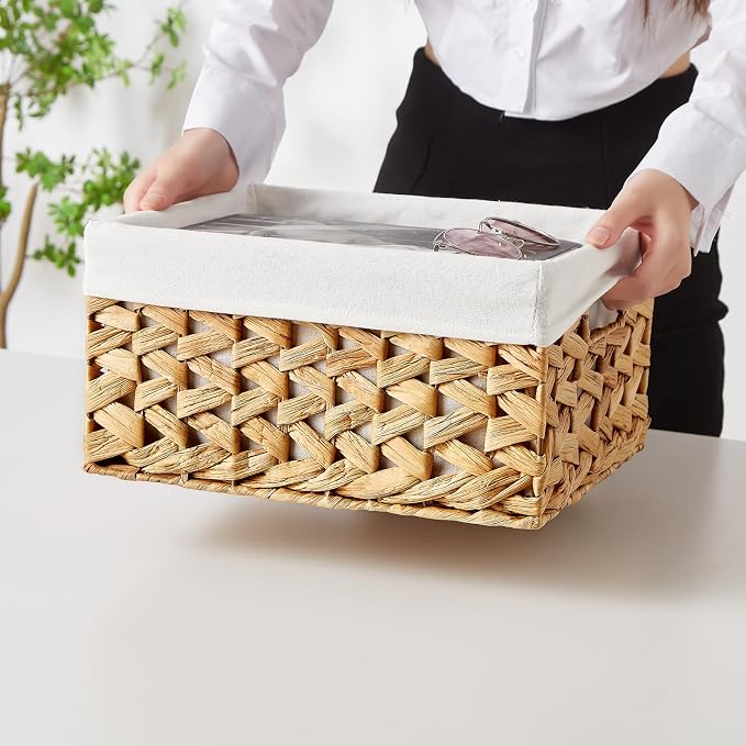 Vagusicc Wicker Storage Basket, 6 Pack Baskets - Image 7