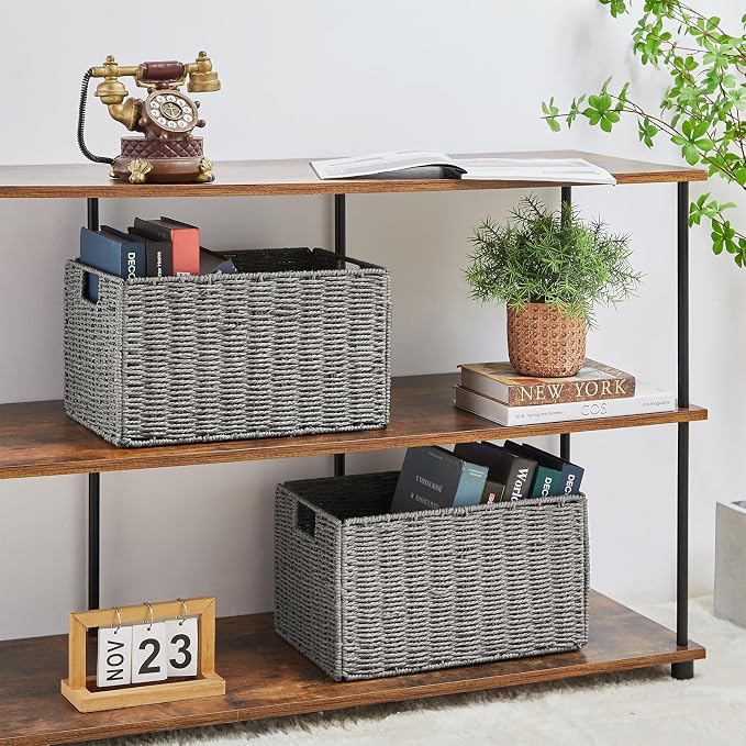 Vagusicc Wicker Storage Basket, Small Storage Baskets - Image 5