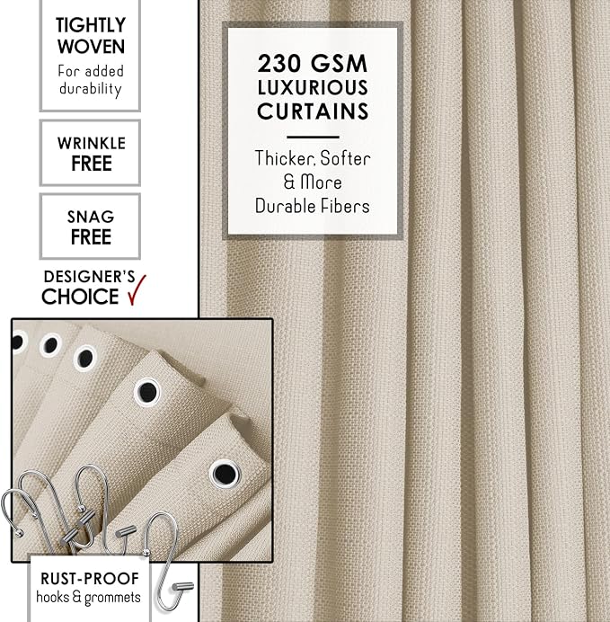 Clara Clark Beige Bathroom Set - Image 4