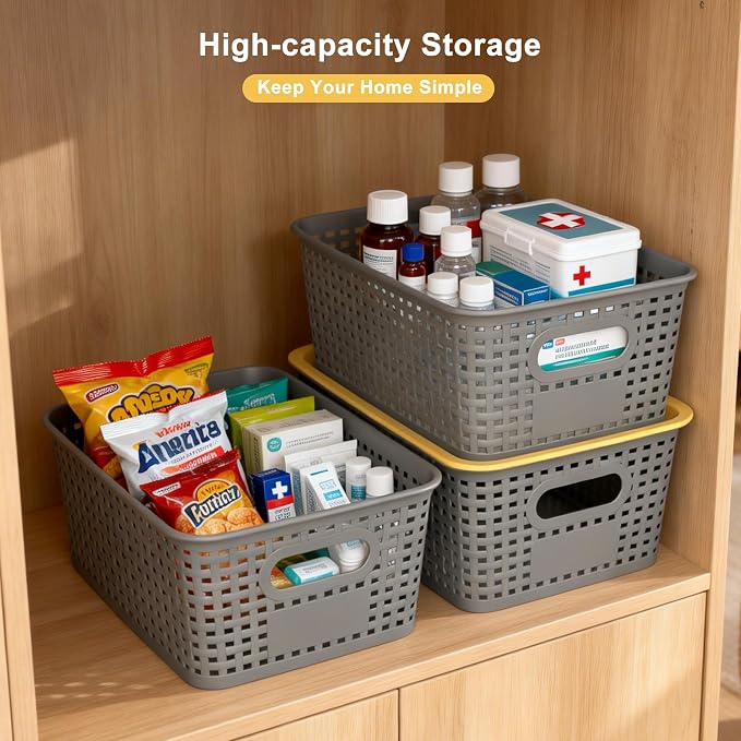 AREYZIN Plastic Storage Bins - Image 5