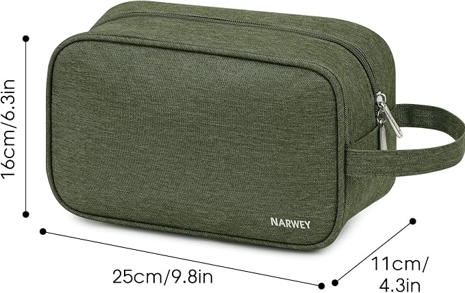 Narwey Travel Toiletry Bag for Women Traveling Dopp Kit Men Travel Bag for - Image 6