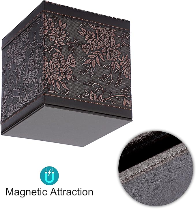 Sumnacon Square Leather Tissue Box Cover - Image 7