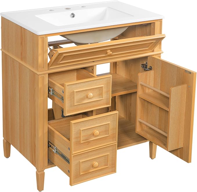Harper & Bright Designs 30" Bathroom Vanity - Image 8