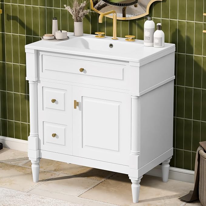 Harper & Bright Designs 30" Bathroom Vanity - Image 3