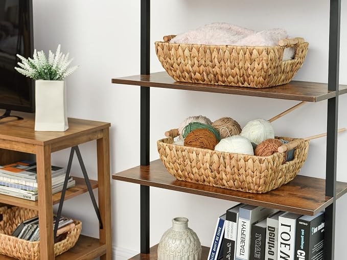 StorageWorks Hand-Woven Storage Baskets - Image 6