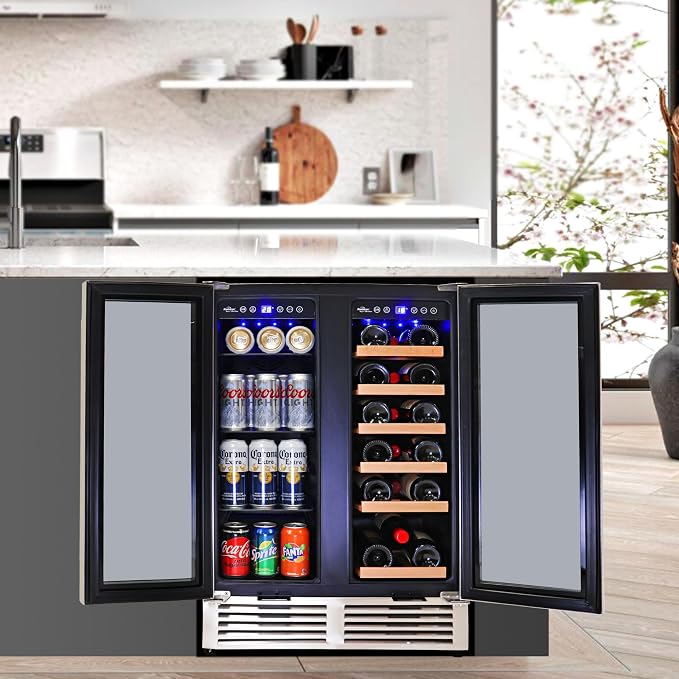 Koolatron 18 Bottle 56 Can Wine Fridge – Wine Cooler - Image 8