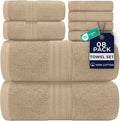DAN RIVER 8 PC Luxury Bath Towels by DanRiver