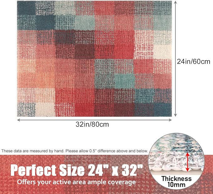 Shower Mat Bathtub Mat Non-Slip: 24x32 Inch, Soft Comfort Bath Mat - Image 8