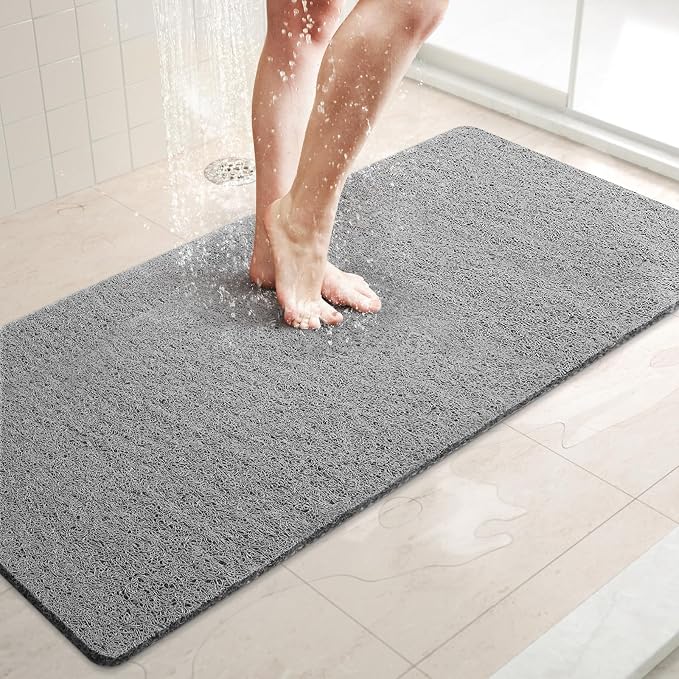 LuxStep Shower Mat Bathtub Mat, 40x16 inch, Non-Slip Bath Mat by LuxStep