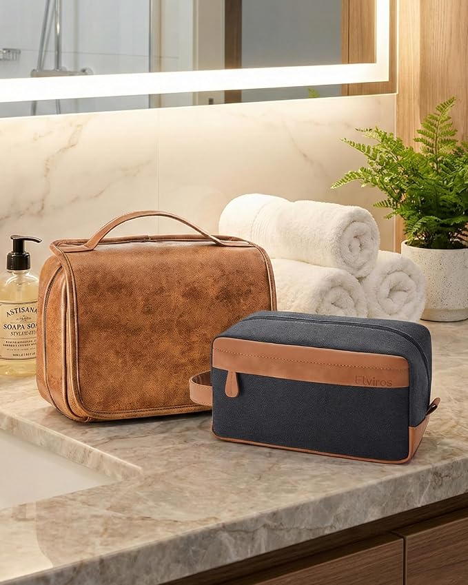 Elviros Hanging Travel Toiletry Bag Gift - Image 9