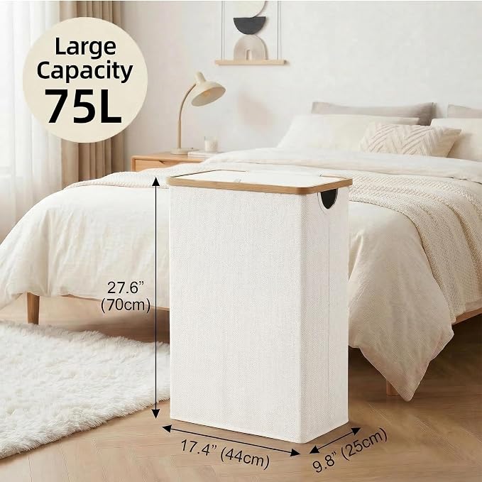 efluky Slim Laundry Basket - Image 3