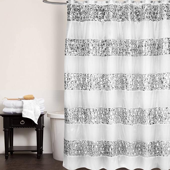 Zahari Home Sinatra Bathroom Shower Curtain Set - Image 5