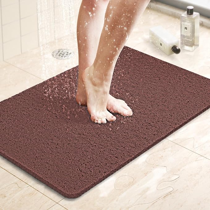 LuxStep Shower Mat Bathtub Mat, 24x16 inch, Non-Slip Bath Mat by LuxStep