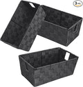 homyfort Woven Shelf Storage Tote Basket Bins Container, Storage Boxes Cube by homyfort