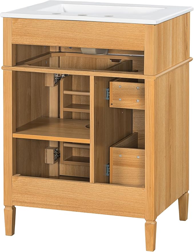 Harper & Bright Designs 24" Bathroom Vanity - Image 9