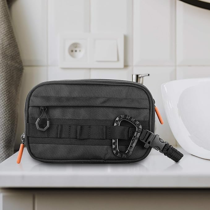 Fitdom Tactical Toiletry Bag Dopp Kit Case - Image 2