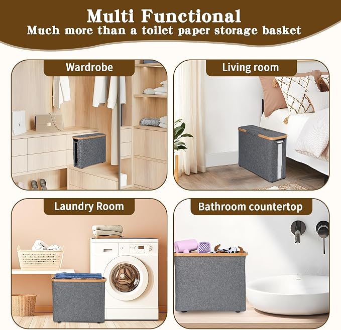 Toilet Paper Storage Basket - Image 7