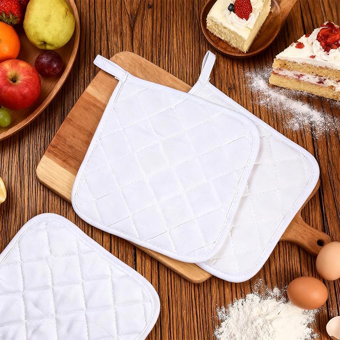 Uiifan 30 Pieces Cotton Pot Holders - Image 4